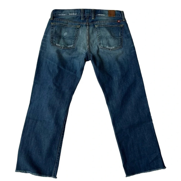 Lucky Brand Women’s The Riley Jean Straight Leg Medium Wash (Selvage) Size 2/26 - Picture 2 of 8